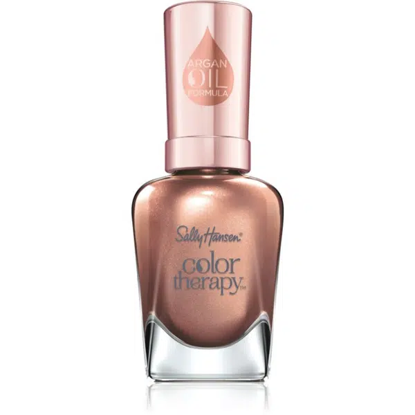 Sally Hansen Color Therapy pečující lak na nehty odstín 194 Burnished Bronze 14.7 ml