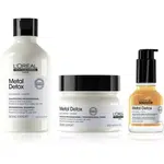 L’Oréal Professionnel Serie Expert Metal Detox výhodné balení pro poškozené vlasy