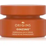 Origins GinZing™ Energizing Rich Cream revitalizační hydratační krém pro suchou pleť 30 ml