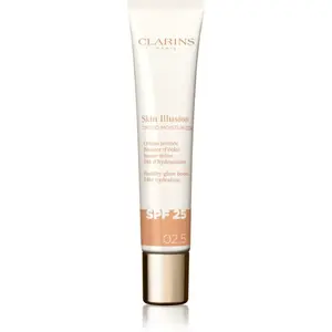 Clarins Skin Illusion Tinted Moisturizer tónovací krém SPF 25 odstín 02 40 ml