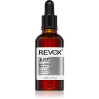 Revox B77 JUST AHA 30% + BHA 4% vyhlazující exfoliační sérum pro obnovu povrchu pleti 30 ml