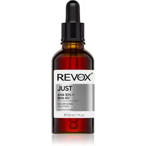 Revox B77 JUST AHA 30% + BHA 4% vyhlazující exfoliační sérum pro obnovu povrchu pleti 30 ml