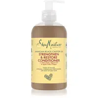 Shea Moisture Jamaican Black Castor Oil Strengthen & Restore posilující a obnovující kondicionér pro namáhané vlasy a vlasovou pokožku 384 ml