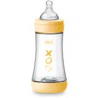 Chicco Perfect 5 kojenecká láhev 2 m+ Medium Flow Yellow 240 ml