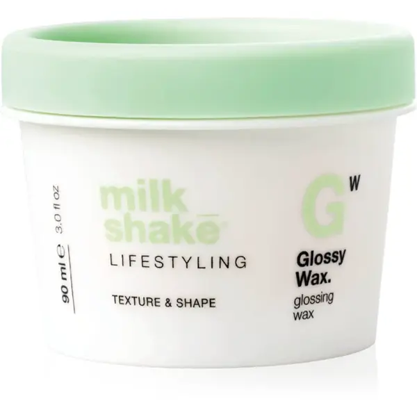 milk_shake® Lifestyling Glossy Wax vosk pro definici a lesk 90 ml