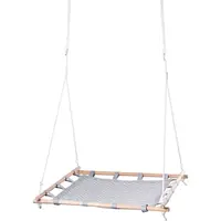 Woody Hojdací štvorec s textíliou 100 cm