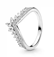 Pandora Štýlový strieborný prsteň s trblietavými kamienkami Timeless 197736CZ 48 mm