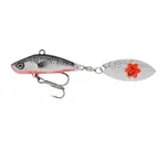 Savage gear 3d sticklebait tailspin sinking black red - 7,3 cm 13 g