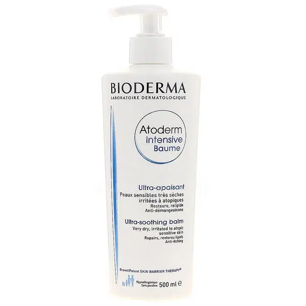 Bioderma Vysoko upokojujúci balzam na tvár a telo Atoderm Intensive Baume (Ultra-Soothing Balm) 500 ml