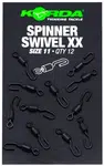 Korda obratlík spinner swivel xx size 11