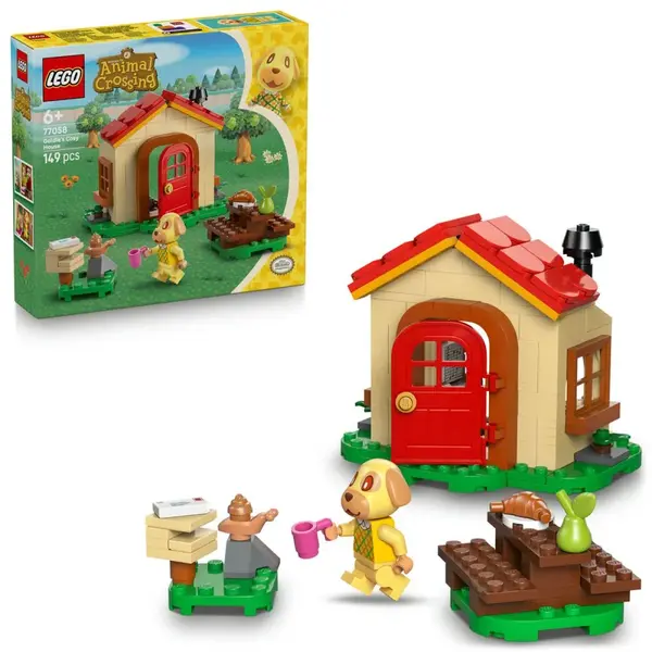 LEGO® Animal Crossing™ 77058 Goldie a jej útulný dom