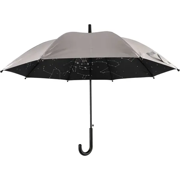 Teddies Dáždnik hviezdna obloha vystreľovací 70 cm