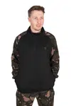 Fox mikina lw black camo qtr zip - 3xl