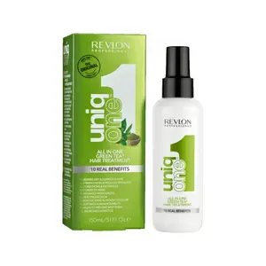 Revlon Professional Bezoplachová starostlivosť v spreji so zeleným čajom Uniq One Green Tea (All In One Hair Treatment) 150 ml