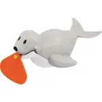 Navystar Naťahovacie hračka do vody Tuleň svetlo sivý