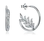 Viceroy Strieborné kruhové náušnice so zirkónmi VCD 85022E000-38