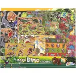 Súprava samolepiek Dinosaurus Mega