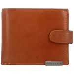 Pánská kožená peněženka na šířku Bellugio Asher, koňaková