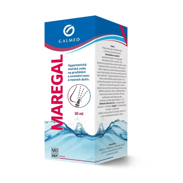Maregal hypertonická mořská voda 30ml
