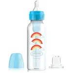 Dr.Browns fľaša 2v1 modrá s náustkom (SB8192-P3)