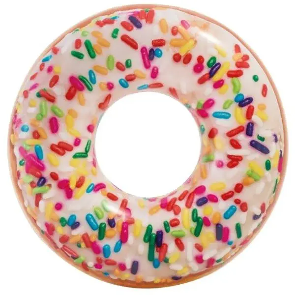Intex nafukovacie koleso Donutka Rainbow 56263