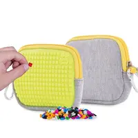 PIXIE CREW univerzálne puzdro ŠEDÉ/NEON ŽLTÉ