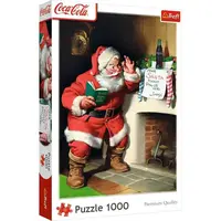 Trefl Puzzle 1000 Coca-Cola: Santa pri krbe