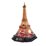 Puzzle 3D s LED Nočná edícia: Eiffelova veža 51 dielikov