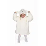 Cozy Noxxiez CH310 Ovečka - hrejivá mikinová deka s kapucňou pre deti 3 - 6 rokov