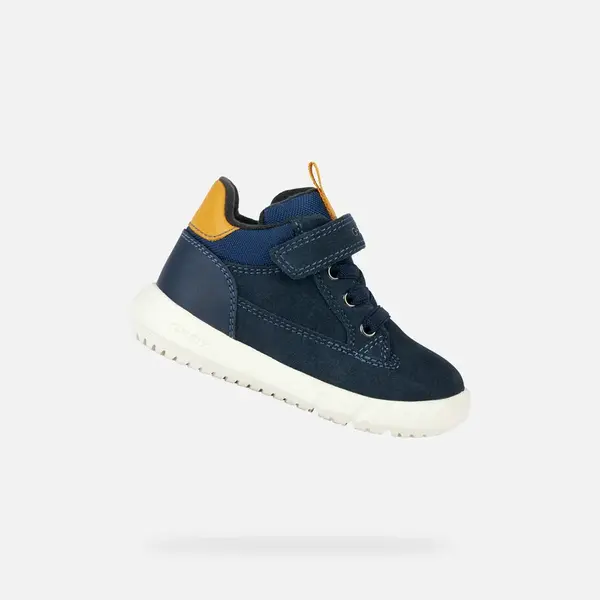 Dark Blue Girls Ankle Boots Geox Hyroo - Girls