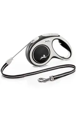 Vodítko Flexi Comfort M lanko 5m/20kg černá