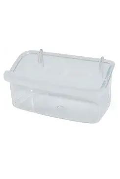 Krmítko pro ptáky plast s dělící mřížkou M 10cm Zolux