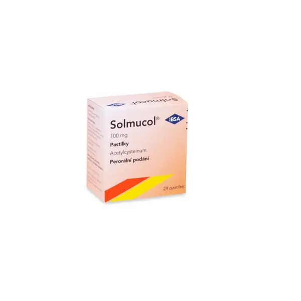 Solmucol 100mg 24 pastilek
