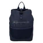 Zajímavý dámský koženkový batoh Analía, modrá