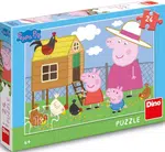 Puzzle Peppa Pig: Slepičky 24 dílků