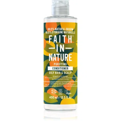 Faith In Nature Grapefruit & Orange přírodní kondicionér pro normální až suché vlasy 400 ml