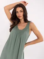 Dress-TW-SK-BI-L0125.52-khaki