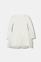 Dívčí šaty Jamiks NOOMI bílá barva, mini, JZI137