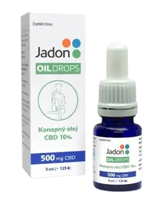 JADON Oil Drops Konopný olej CBD 10% 5 ml