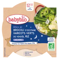 BABYBIO zelená zelenina, rýže se špetkou petrželky 230 g