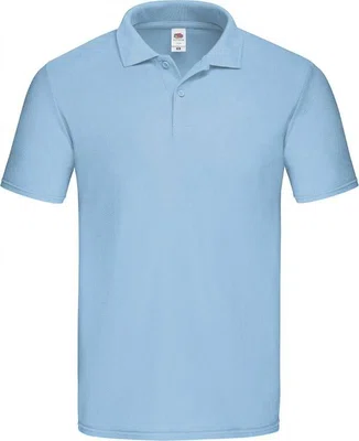 Modrá pánská polokošile Original Polo friut of the Loom