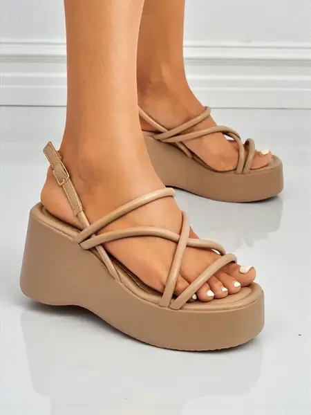 Resti Women's Wedge Sandals Skyline Straps