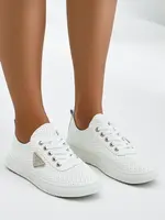 Resti Lace-up women's sporty shoes with a print Fennie