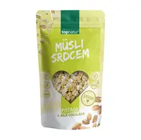 TOPNATUR Müsli srdcem pistácie a bílá čokoláda 250 g