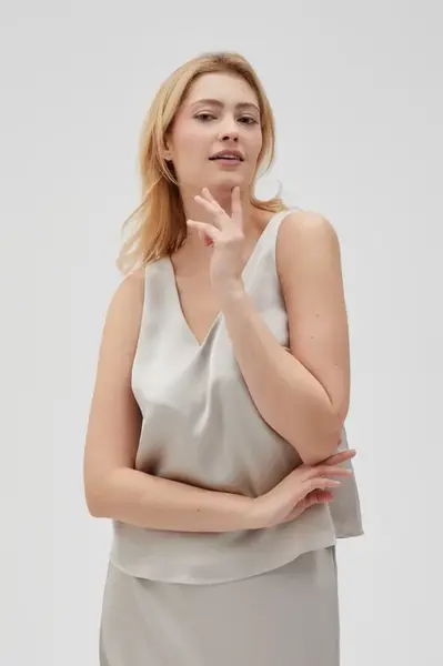 Marisse Women's Shirt L-Ko-4630 L.Beige