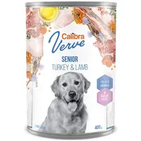 Calibra Dog Verve konzerva GF Senior Turkey & Lamb 400 g | Konzerva pro psy