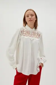 Marisse Women's Shirt L-Ko-4550 Off White