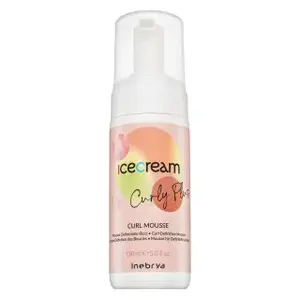 Inebrya Ice Cream Curly Plus Curl Mousse ošetřující pěna pro kudrnaté vlasy 150 ml