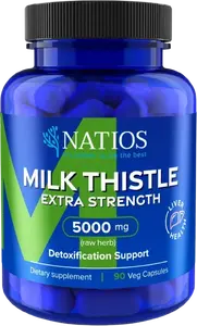 NATIOS Milk Thistle Extra Strength 5000 mg 90 kapslí