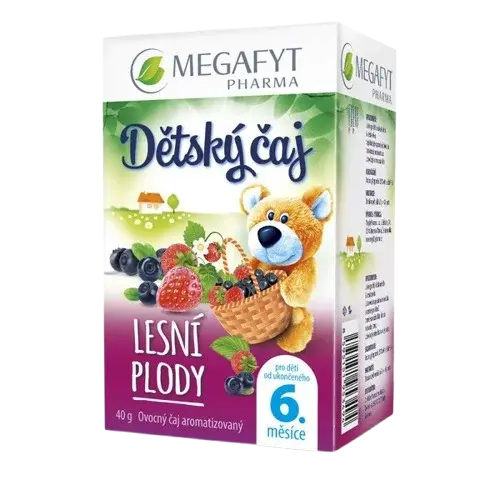 MEGAFYT Dětský čaj Lesní plody 20 x 2 g